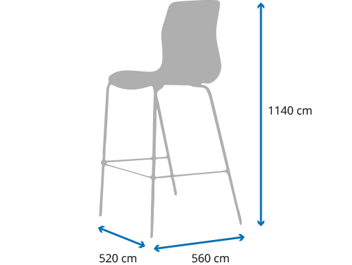 stool dimensions photo