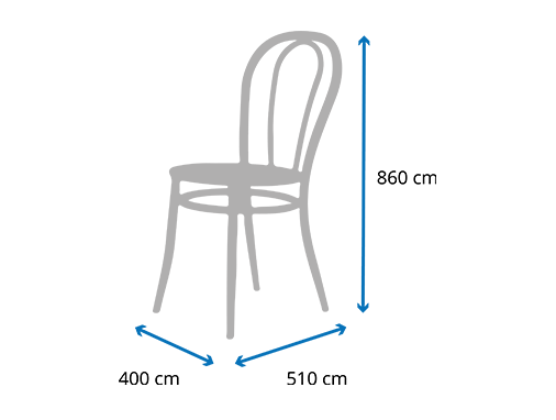 chair dimensions photo